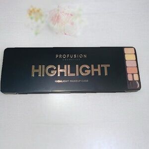 Profusion Cosmetics Highlight Palette - Gold and Pink Shades